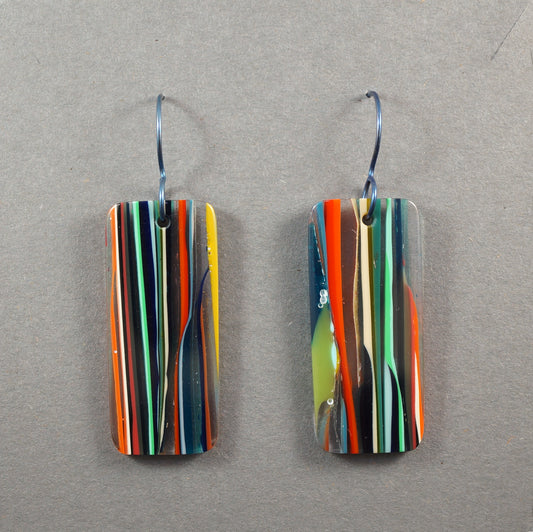 Surfite Earrings w Niobium Hooks