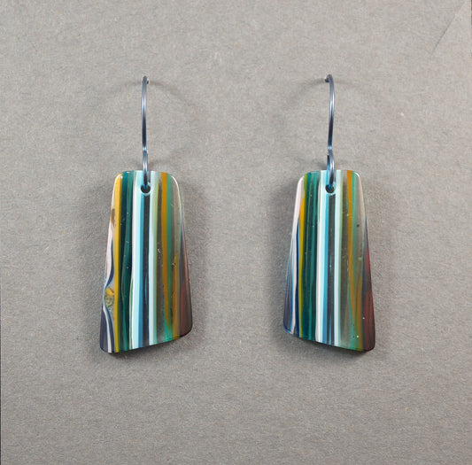 Surfite Earrings w Niobium Hooks