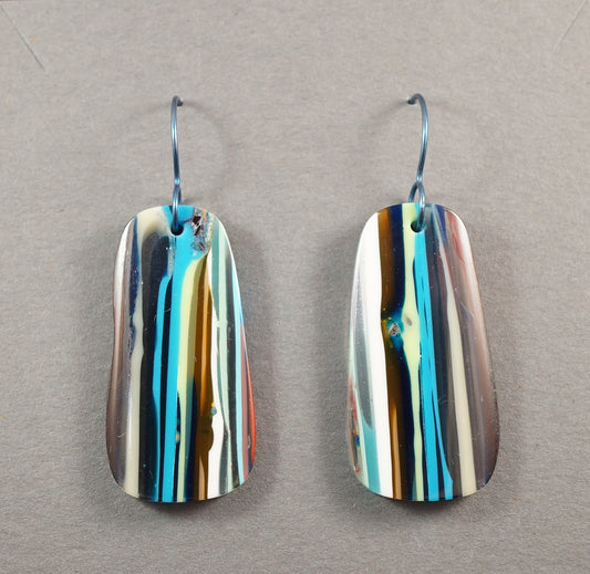 Surfite Earrings w Niobium Hooks