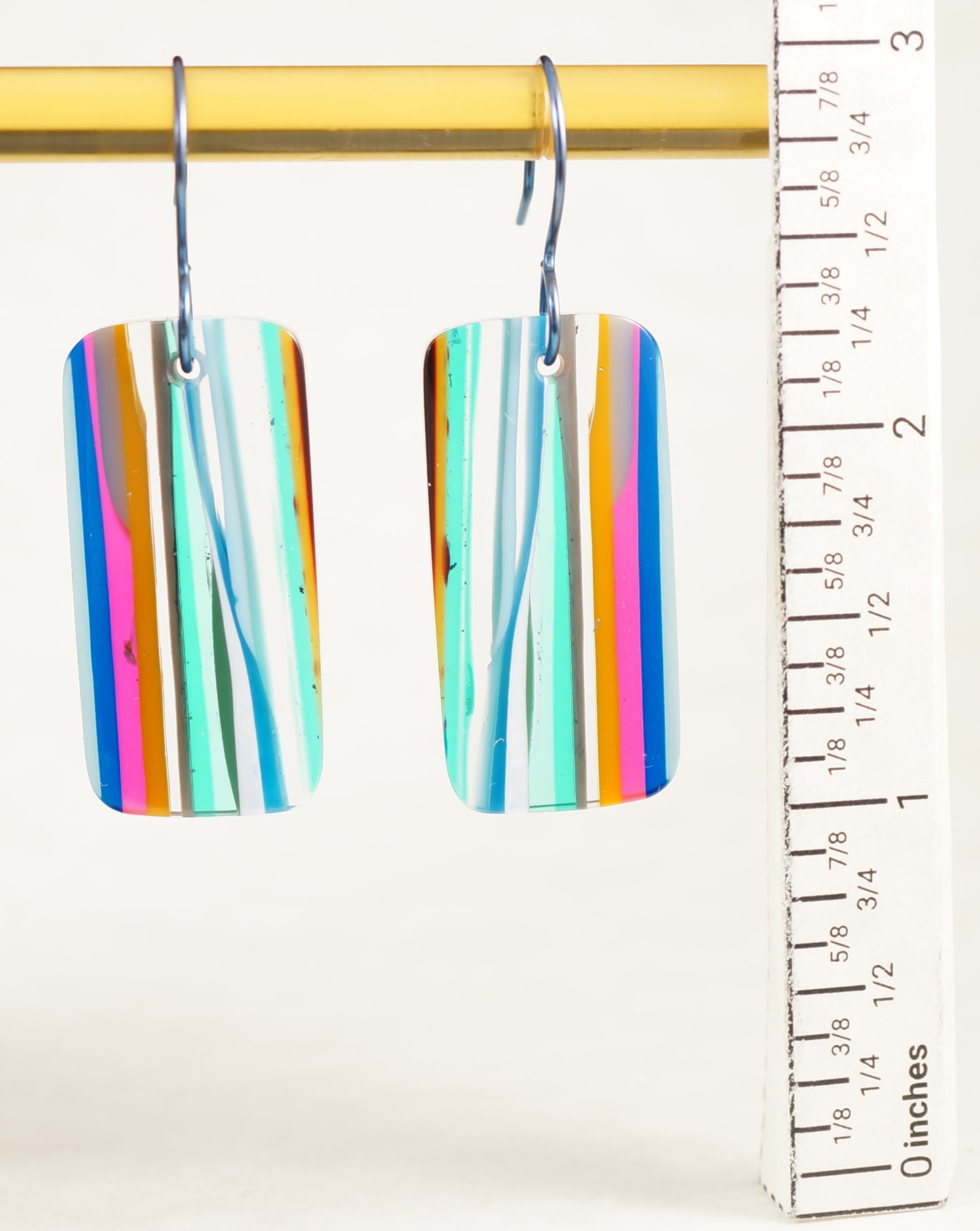 Surfite Earrings w Niobium Hooks