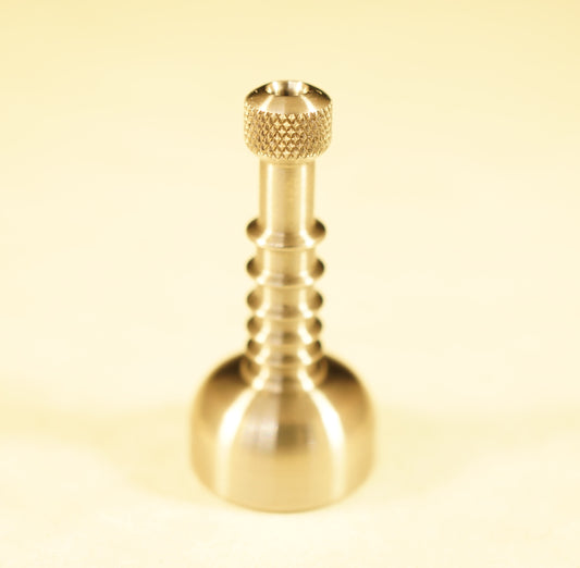 Zipper Pull #5 1.13"x.53" Titanium