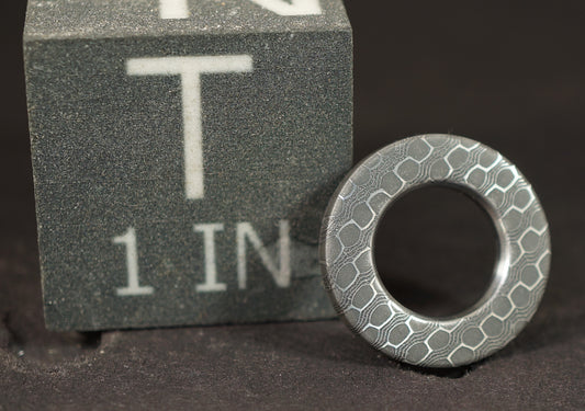 Bead #73 .75"x.11" Vegas Forge Reptilian