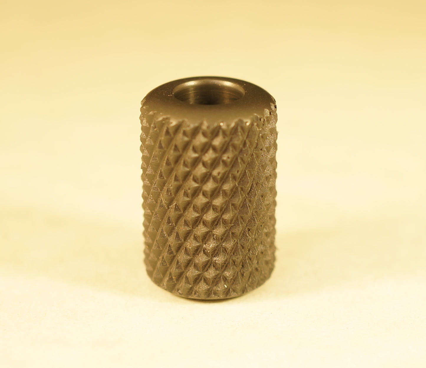 Bead #76 .53"x.79" Zirconium 702 Long All 16 TPI Knurl