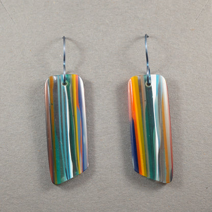 Surfite Earrings w Niobium Hooks