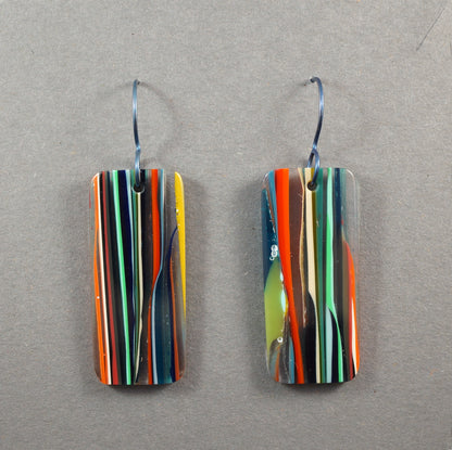 Surfite Earrings w Niobium Hooks