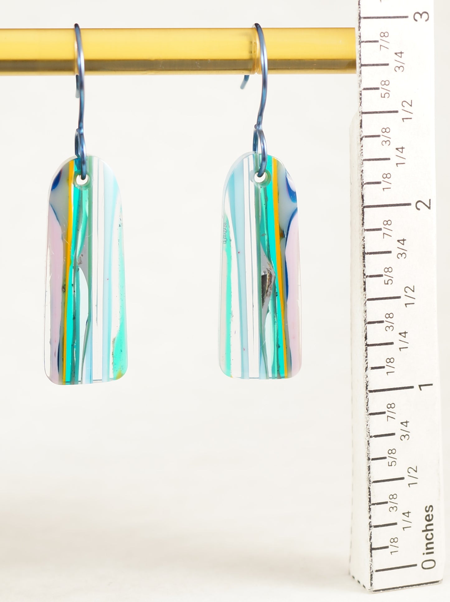 Surfite Earrings w Niobium Hooks