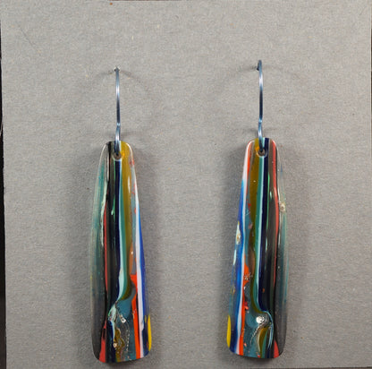 Surfite Earrings w Niobium Hooks