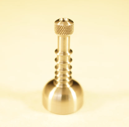 Zipper Pull #5	1.13"x.53"	Titanium