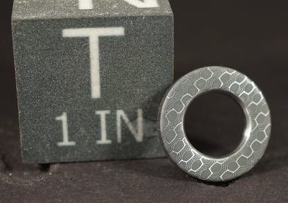 Bead #73 .75"x.11" Vegas Forge Reptilian