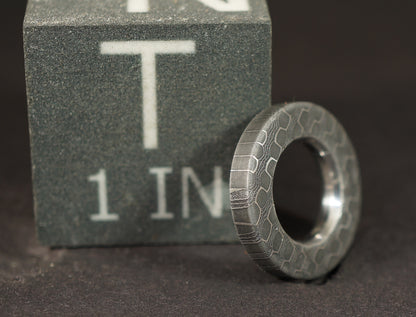 Bead #73 .75"x.11" Vegas Forge Reptilian