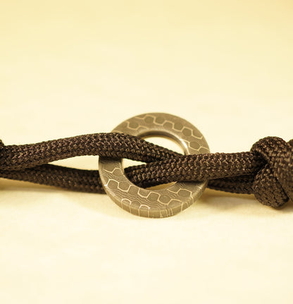 Bead #73 .75"x.11" Vegas Forge Reptilian