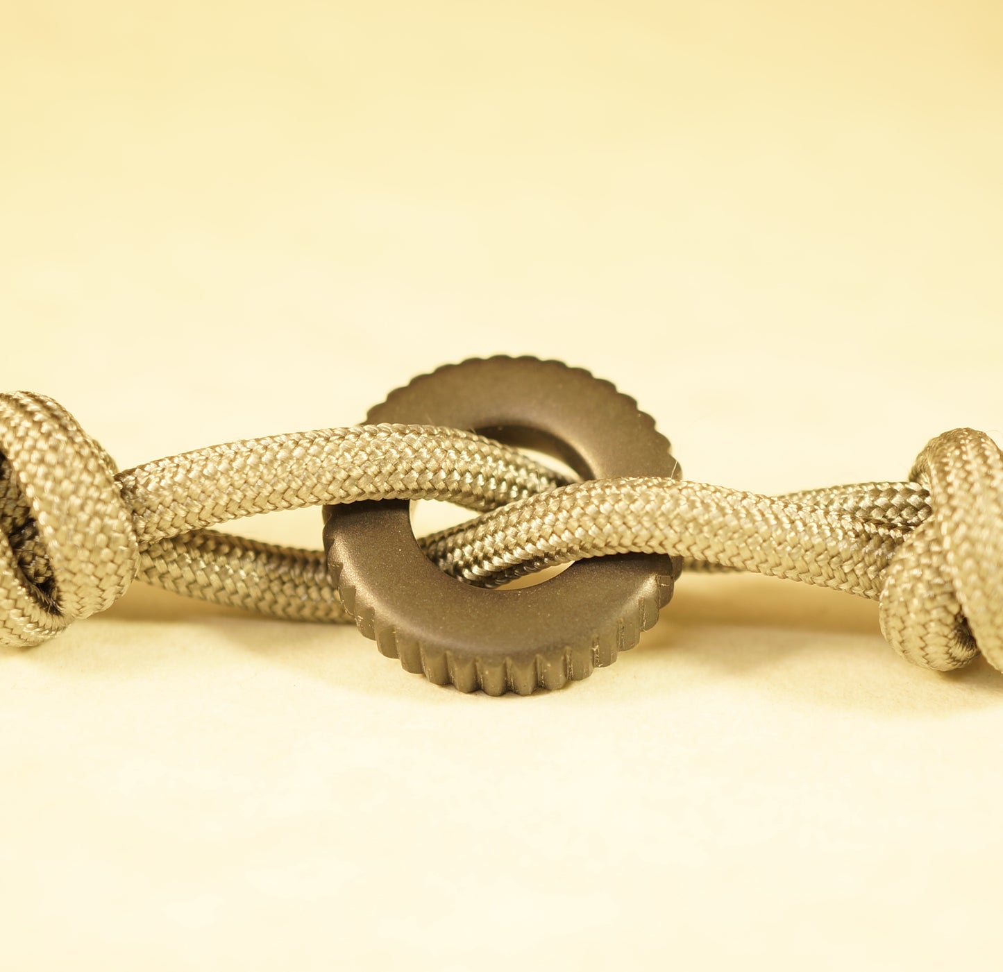 Bead #72 .76"x.17" Zirconium 705 Coin Knurl