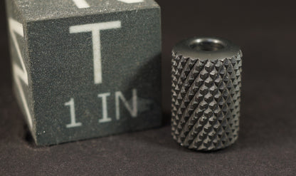 Bead #76	.53"x.79"		Zirconium 702 Long All 16 TPI Knurl